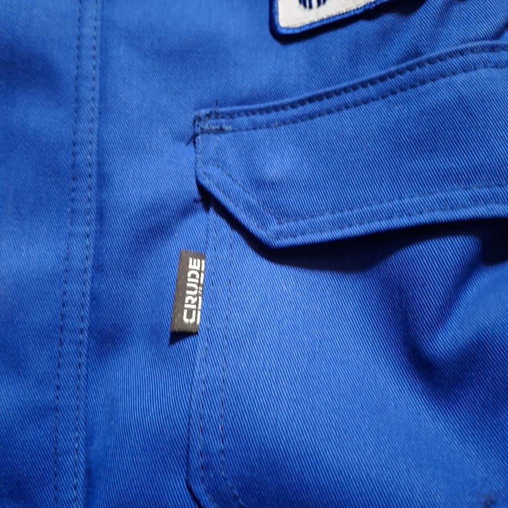 Crude FR Insulated Work Jacket 2XL TALL CAT2 ATPV12 2112 Quilt Lined RPS 586 - Picture 5 of 16